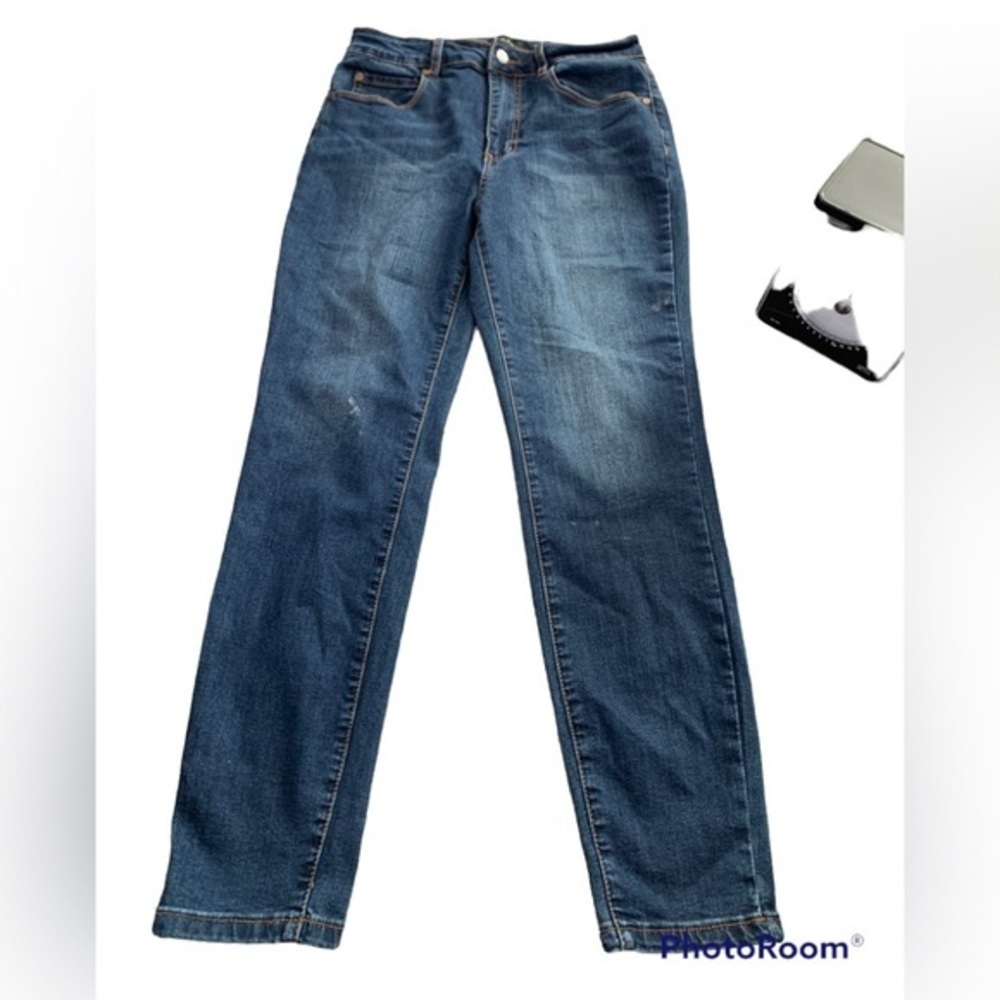 Womens ELLA High Rise Skinny Tahari Jeans‎ Size 6/28 five functional pockets
